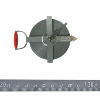 Stahlbandmaß nichtrostend Superlang 150 m Anfang C